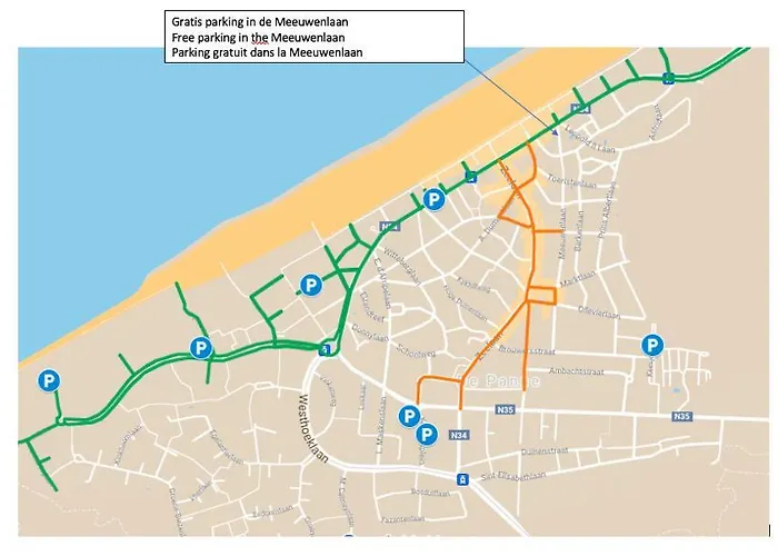 Lejlighed Panne A Cote Topligging Bij Zee & Centrum De Panne